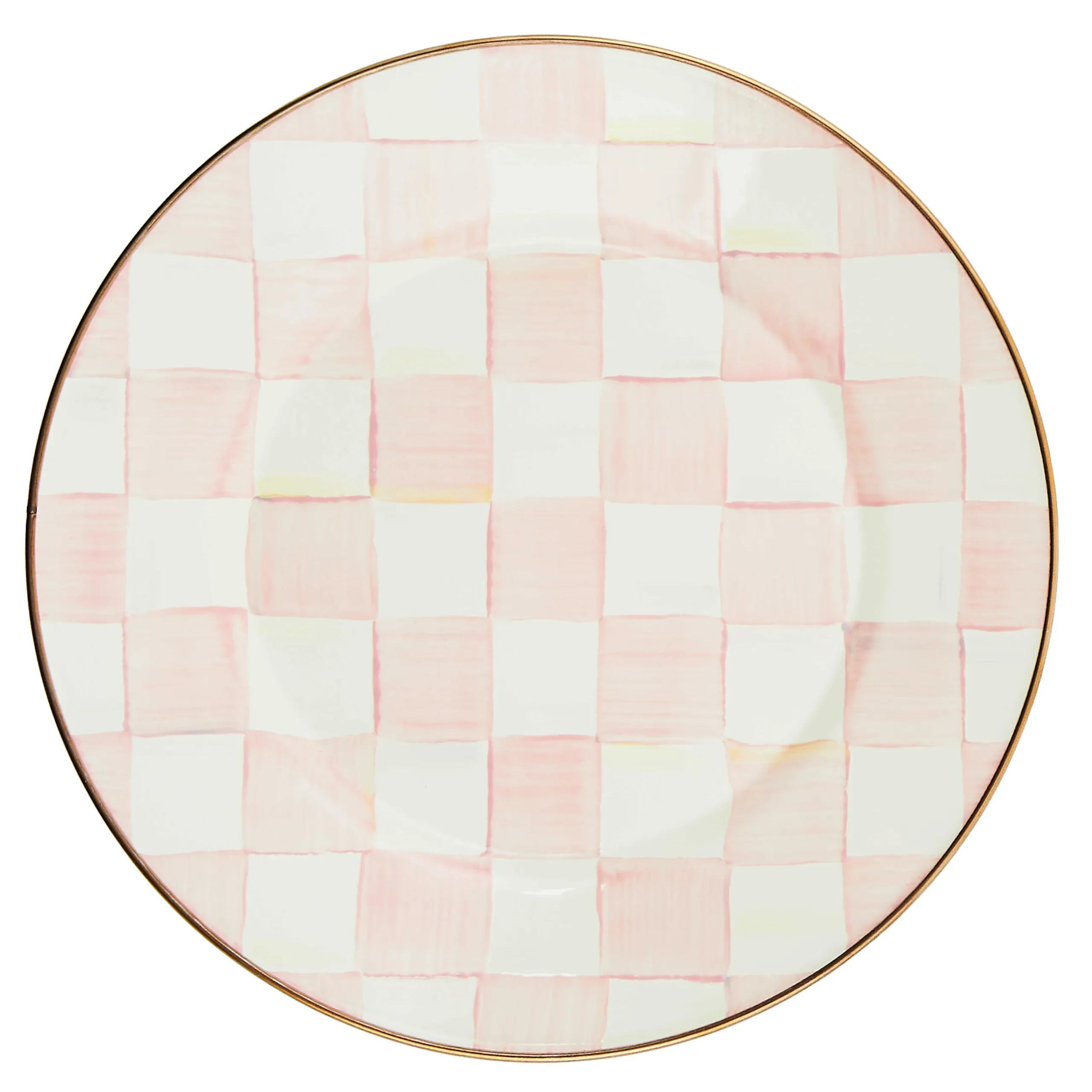 Easter|Spring|MacKenzie-Childs Rosy Check Dinner Plate