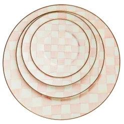 Easter|Spring|MacKenzie-Childs Rosy Check Dinner Plate