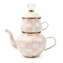 The Coffee Shop|Fall Entertaining|MacKenzie-Childs Rosy Check High Tea