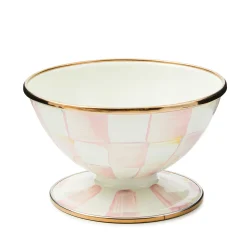 Serveware|MacKenzie-Childs Rosy Check Ice Cream Dish