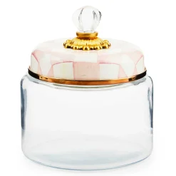 Kitchen Storage & Organization|MacKenzie-Childs Rosy Check Kitchen Canister, Small