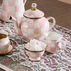 The Coffee Shop|Fall Entertaining|MacKenzie-Childs Rosy Check Little Creamer