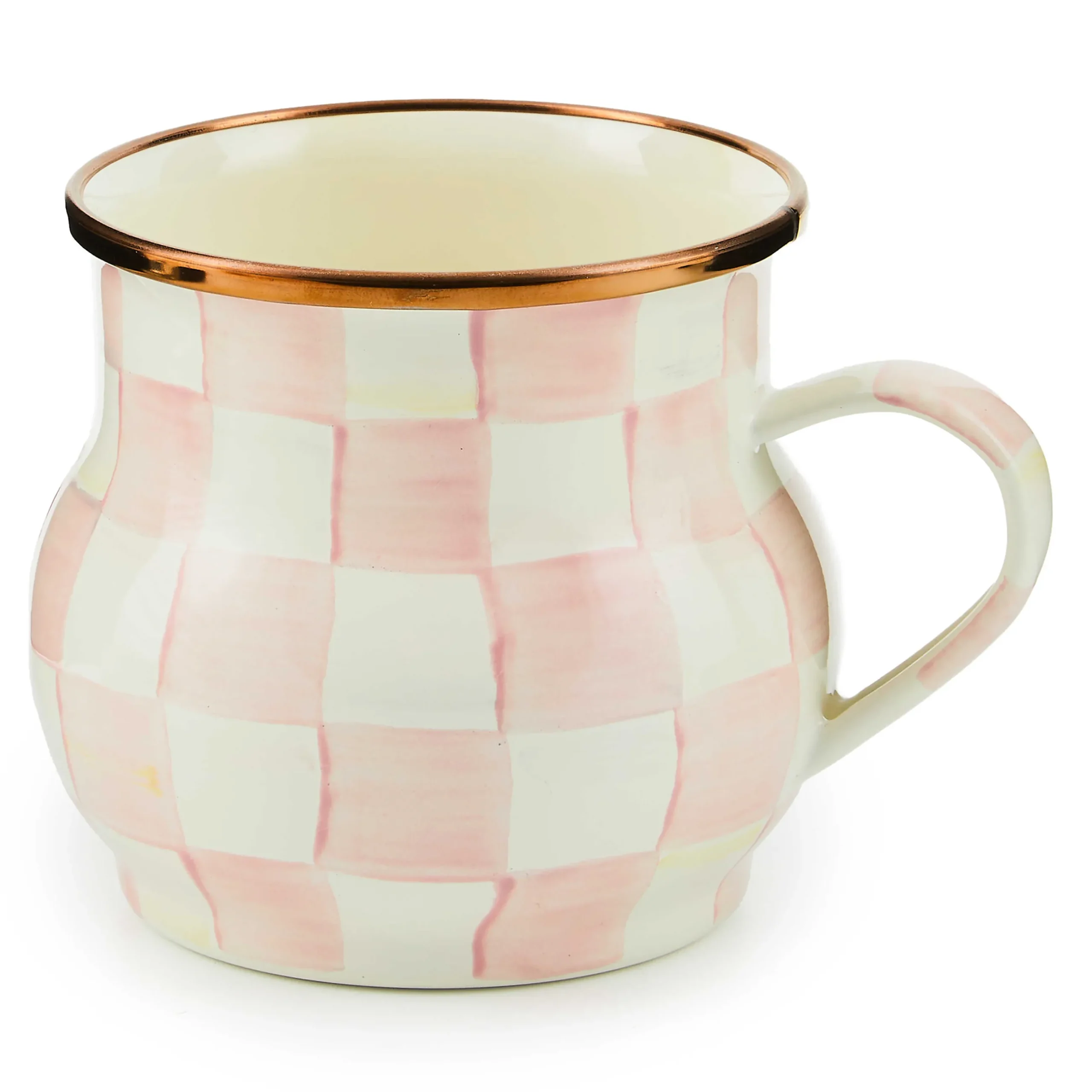 Spring|The Coffee Shop|MacKenzie-Childs Rosy Check Mug