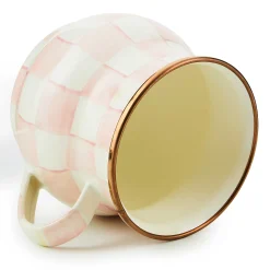 Spring|The Coffee Shop|MacKenzie-Childs Rosy Check Mug