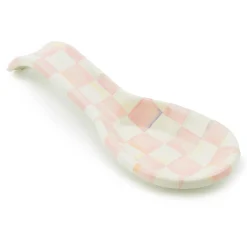 Spring|Kitchen Utensils & Tools|MacKenzie-Childs Rosy Check Spoon Rest