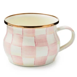 The Coffee Shop|Fall Entertaining|MacKenzie-Childs Rosy Check Teacup