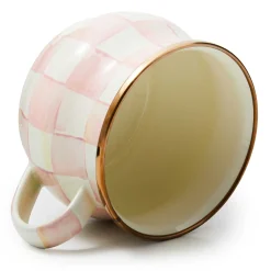 The Coffee Shop|Fall Entertaining|MacKenzie-Childs Rosy Check Teacup