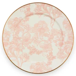 Easter|Spring|MacKenzie-Childs Rosy English Garden Enamel Charger/Plate