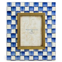Room Accents|MacKenzie-Childs Royal Check 5 x 7 Frame