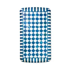 Rugs|MacKenzie-Childs Royal Check 20 x 36 GelPro Comfort Mat