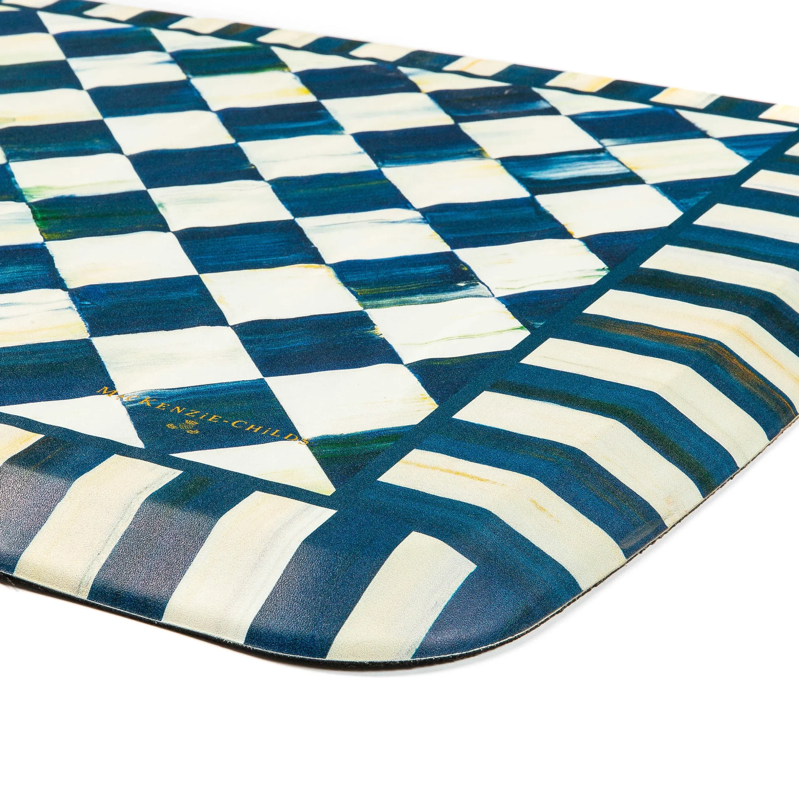 Rugs|MacKenzie-Childs Royal Check 20 x 48 GelPro Comfort Mat