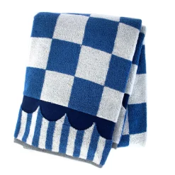 Bath & Bath Accessories|MacKenzie-Childs Royal Check Bath Towel