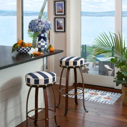 Spring|Greenery & Florals|MacKenzie-Childs Royal Check Blue Hydrangea