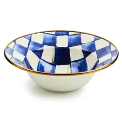 Dinnerware & Flatware|MacKenzie-Childs Royal Check Breakfast Bowl