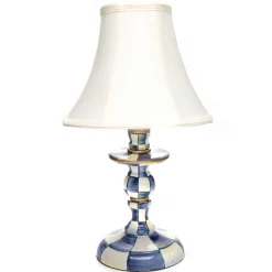 Lighting|MacKenzie-Childs Royal Check Candlestick Lamp