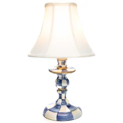 Lighting|MacKenzie-Childs Royal Check Candlestick Lamp