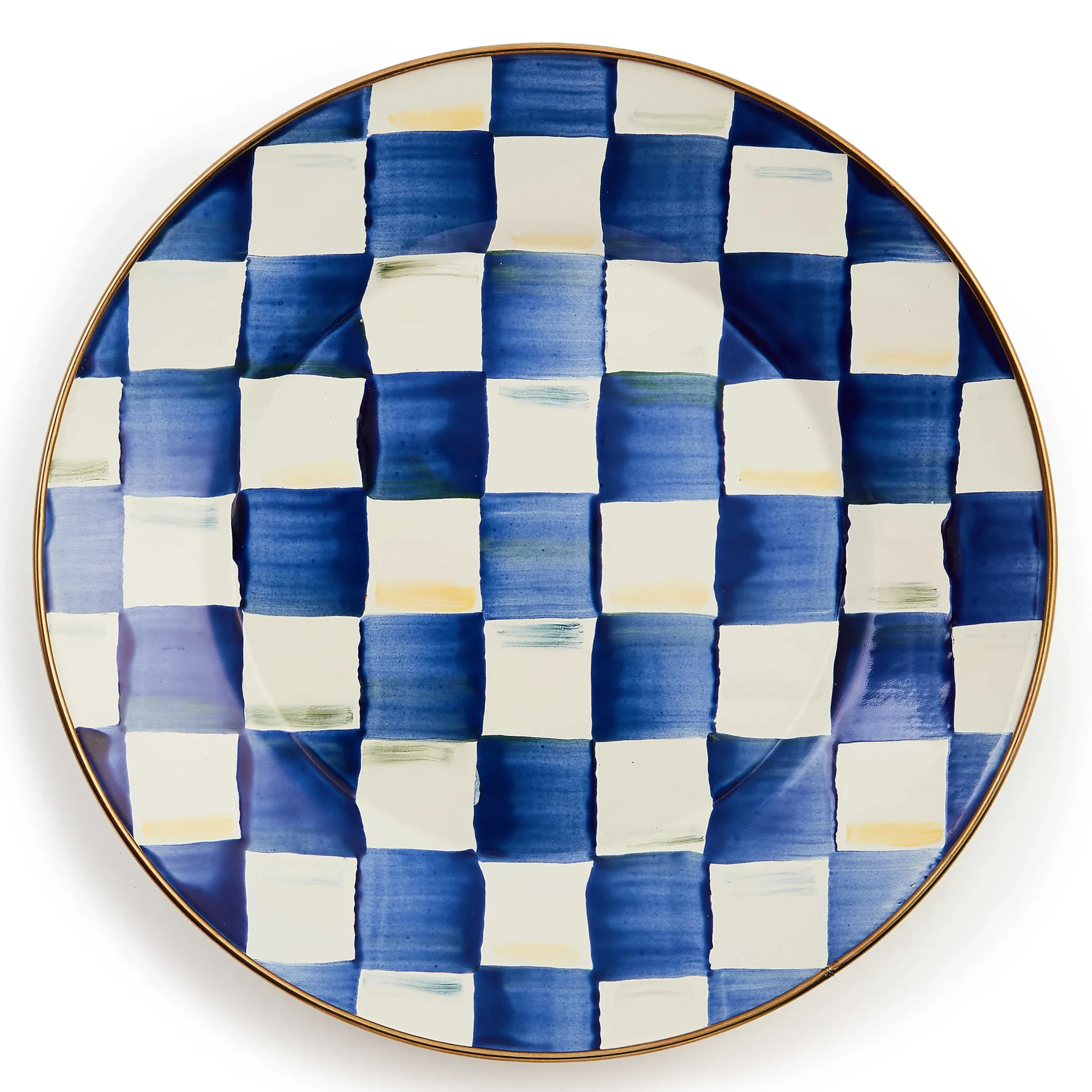 Dinnerware & Flatware|MacKenzie-Childs Royal Check Dinner Plate