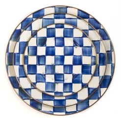 Dinnerware & Flatware|MacKenzie-Childs Royal Check Dinner Plate