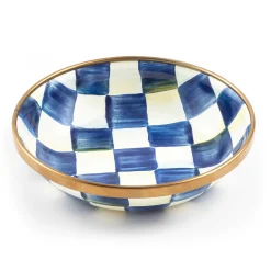 Serveware|MacKenzie-Childs Royal Check Dipping Bowl