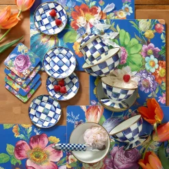 Bar Entertaining|Dinnerware & Flatware|MacKenzie-Childs Royal Check Everyday Bowl