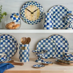 Bar Entertaining|Dinnerware & Flatware|MacKenzie-Childs Royal Check Everyday Bowl