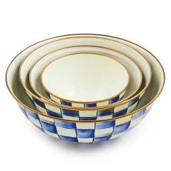 Bar Entertaining|Dinnerware & Flatware|MacKenzie-Childs Royal Check Everyday Bowl