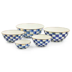Bar Entertaining|Dinnerware & Flatware|MacKenzie-Childs Royal Check Everyday Bowl