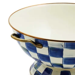 Bar Entertaining|Serveware|MacKenzie-Childs Royal Check Everything Bowl