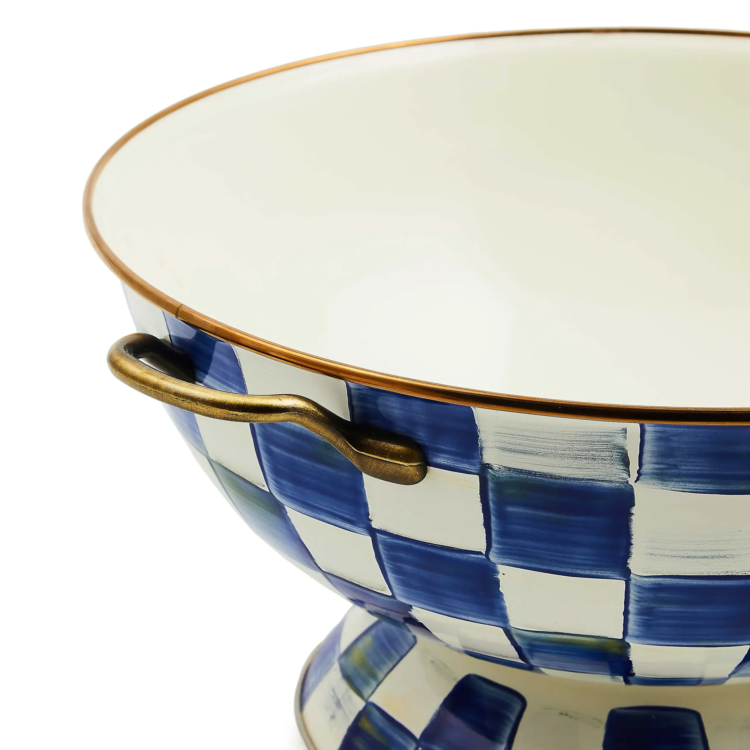 Bar Entertaining|Serveware|MacKenzie-Childs Royal Check Everything Bowl