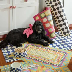 Rugs|MacKenzie-Childs Royal Check Floor Mat - 3' x 5'