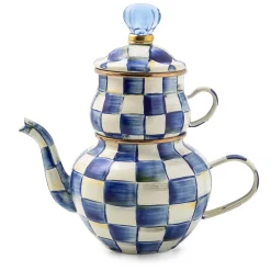 The Coffee Shop|Serveware|MacKenzie-Childs Royal Check High Tea