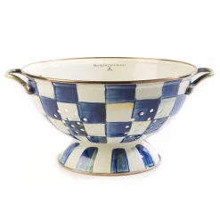 Kitchen Utensils & Tools|MacKenzie-Childs Royal Check Large Colander