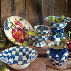 Kitchen Utensils & Tools|MacKenzie-Childs Royal Check Large Colander