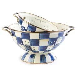 Kitchen Utensils & Tools|MacKenzie-Childs Royal Check Large Colander
