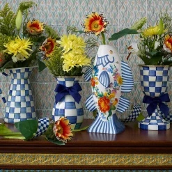 Bar Entertaining|Serveware|MacKenzie-Childs Royal Check Large Practical Pitcher