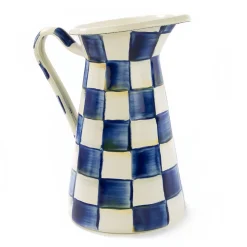 Bar Entertaining|Serveware|MacKenzie-Childs Royal Check Medium Practical Pitcher