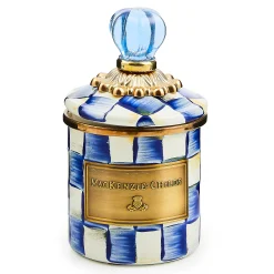 Room Accents|Kitchen Storage & Organization|MacKenzie-Childs Royal Check Mini Canister