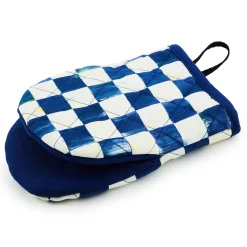 Kitchen & Table Linens|MacKenzie-Childs Royal Check Mini Oven Mitt