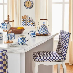 The Coffee Shop|Drinkware|MacKenzie-Childs Royal Check Mug
