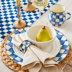 The Coffee Shop|Drinkware|MacKenzie-Childs Royal Check Mug