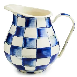 Bar Entertaining|Serveware|MacKenzie-Childs Royal Check Pitcher