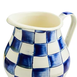 Bar Entertaining|Serveware|MacKenzie-Childs Royal Check Pitcher