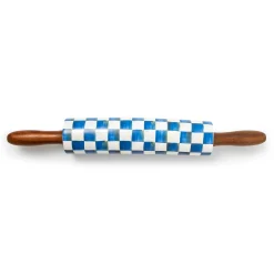 Kitchen Utensils & Tools|MacKenzie-Childs Royal Check Rolling Pin