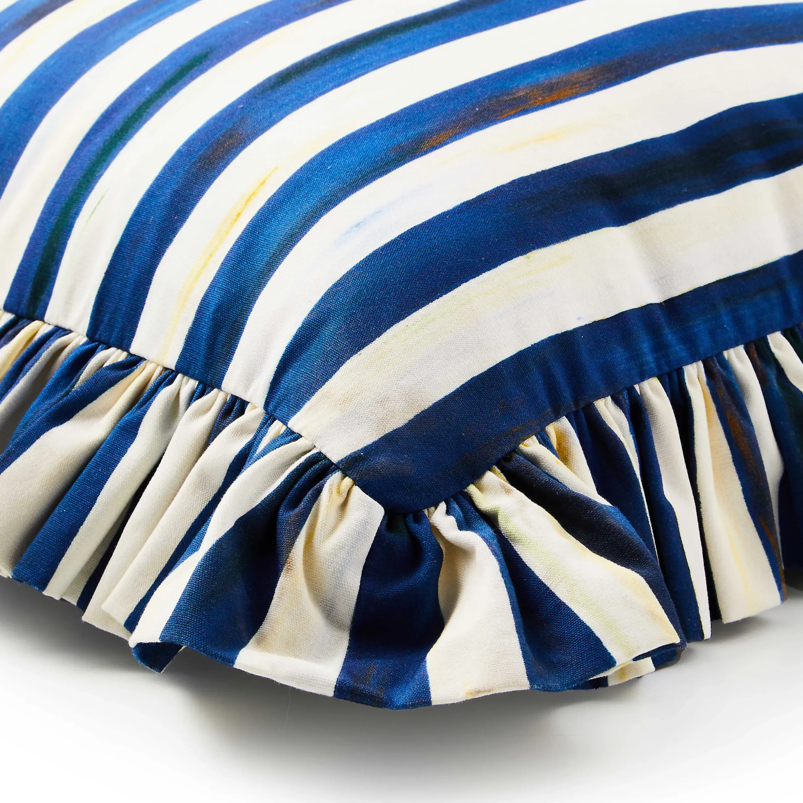 Pillows, Throws, & Cushions|MacKenzie-Childs Royal Check Ruffle Throw Pillow