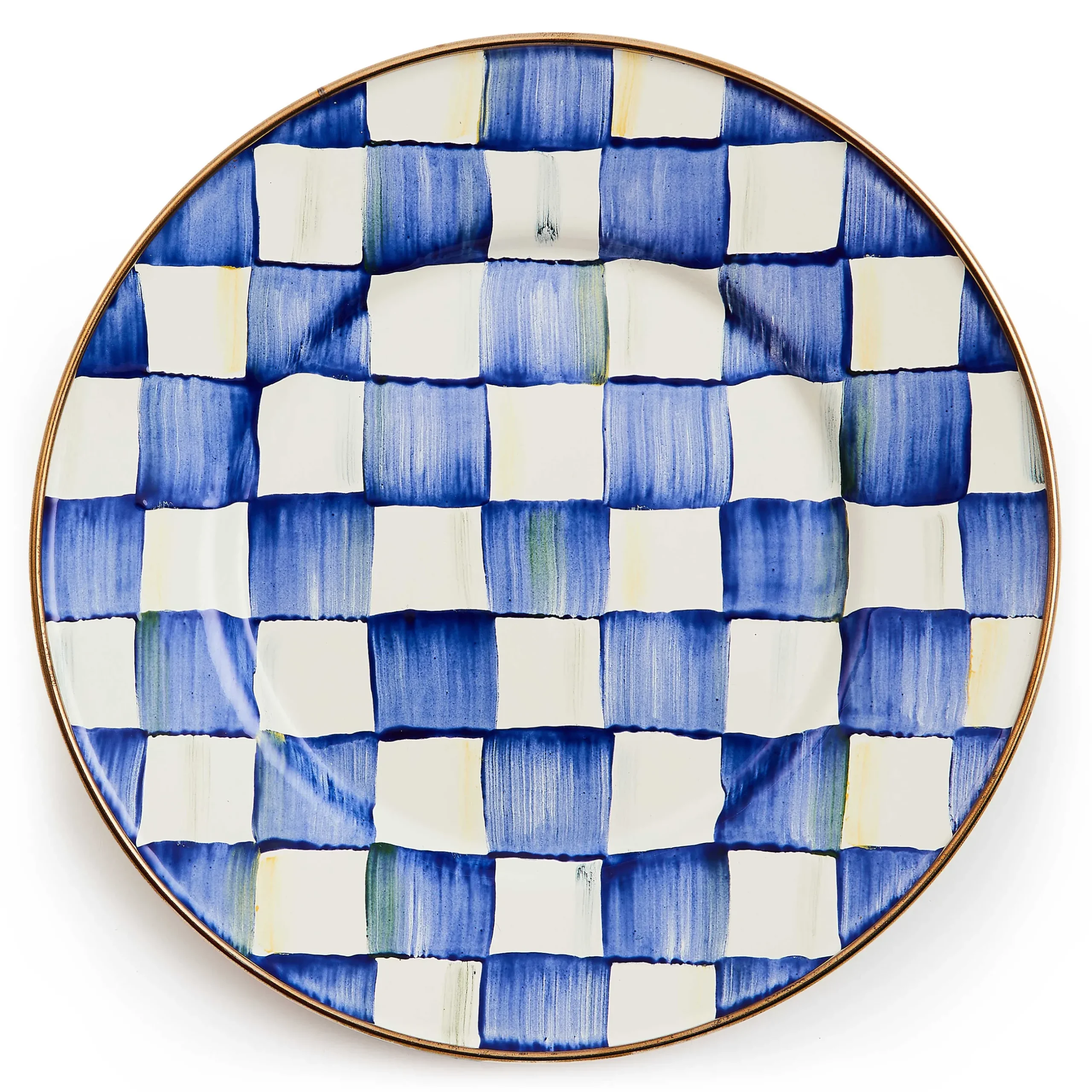 Dinnerware & Flatware|MacKenzie-Childs Royal Check Salad/Dessert Plate