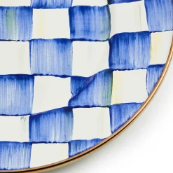 Dinnerware & Flatware|MacKenzie-Childs Royal Check Salad/Dessert Plate