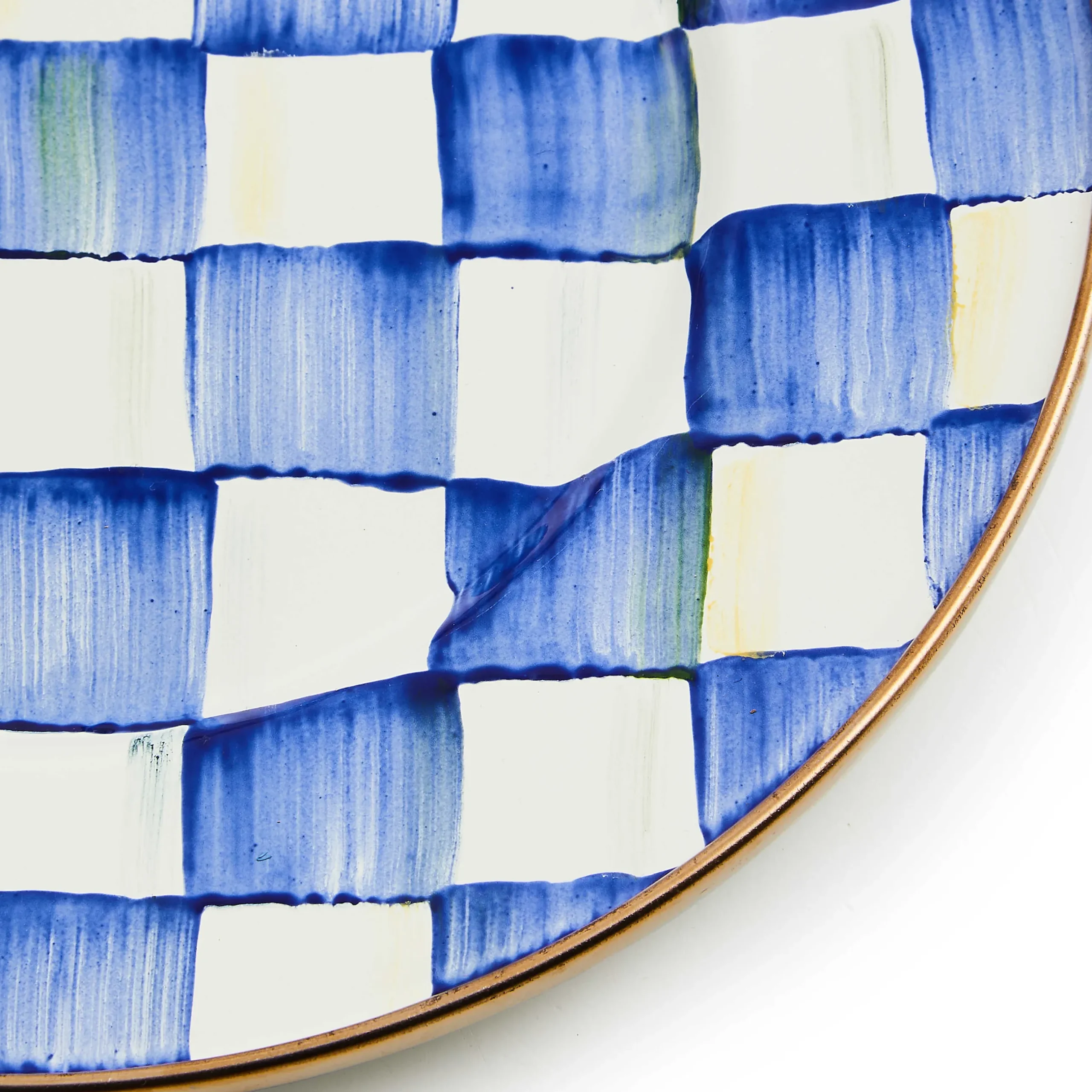 Dinnerware & Flatware|MacKenzie-Childs Royal Check Salad/Dessert Plate