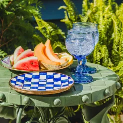 Dinnerware & Flatware|MacKenzie-Childs Royal Check Salad/Dessert Plate