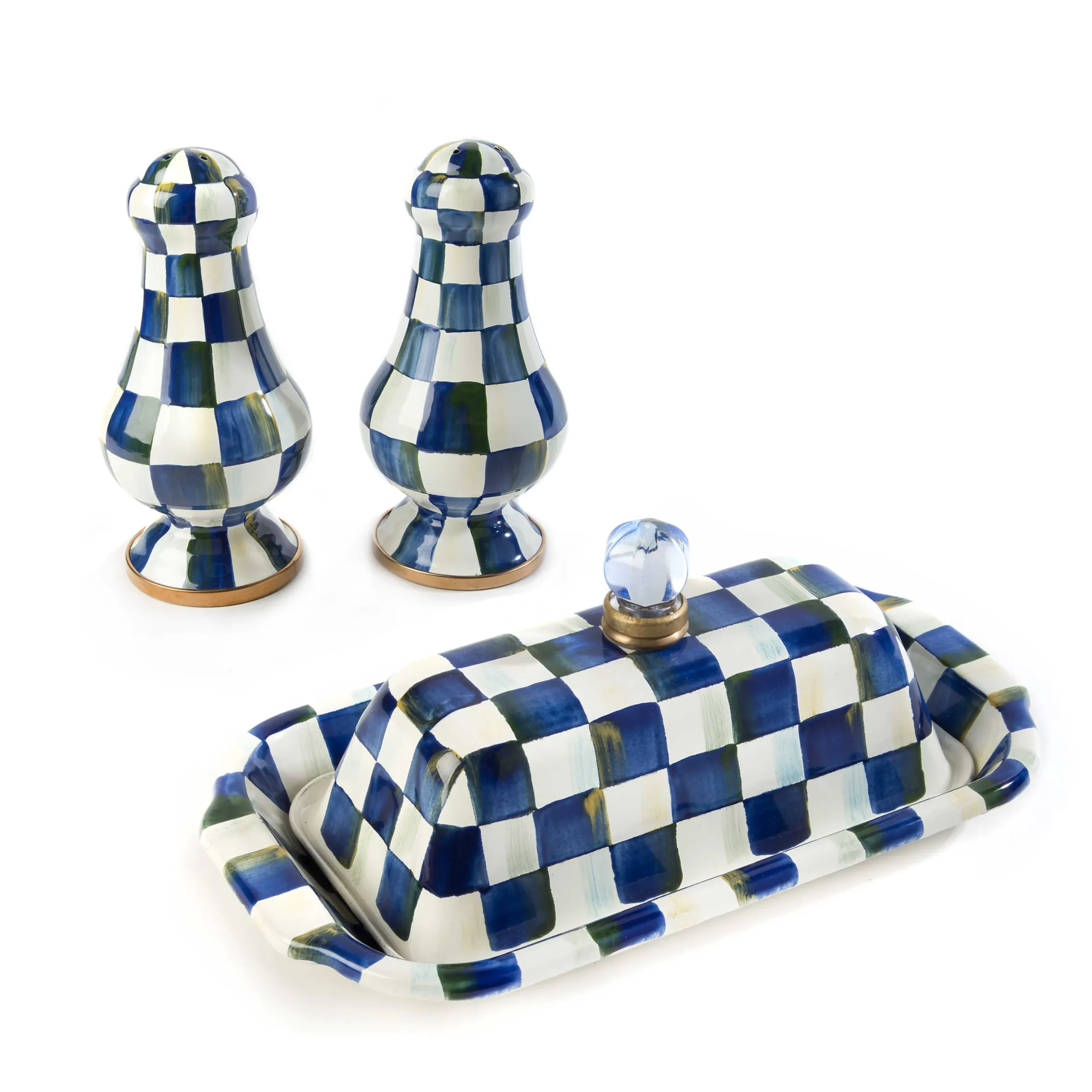 Kitchen & Dining Sets|Serveware|MacKenzie-Childs Royal Check Service Set