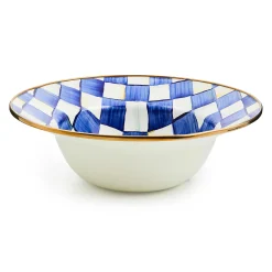 Serveware|MacKenzie-Childs Royal Check Serving Bowl